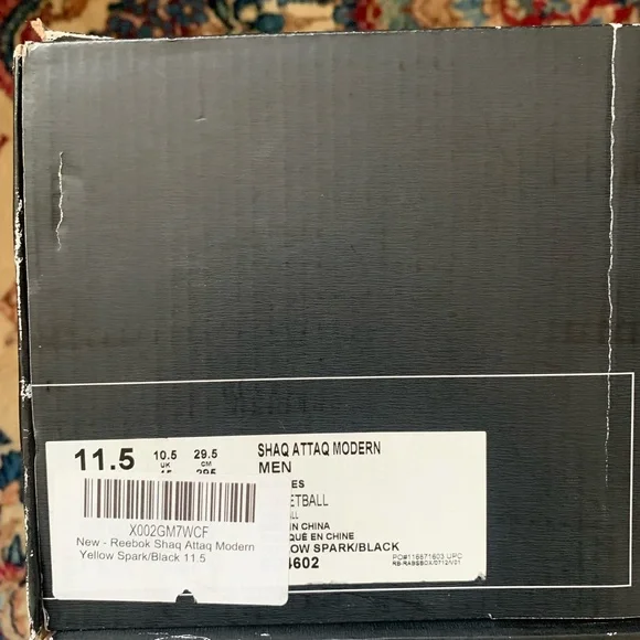 Reebok Shaq Attack Pump size 11 1/2 - Picture 7 of 7